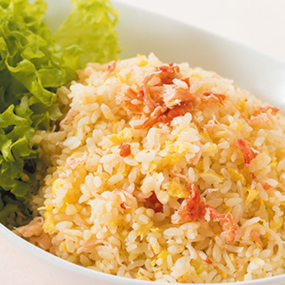 花咲蟹チャーハン